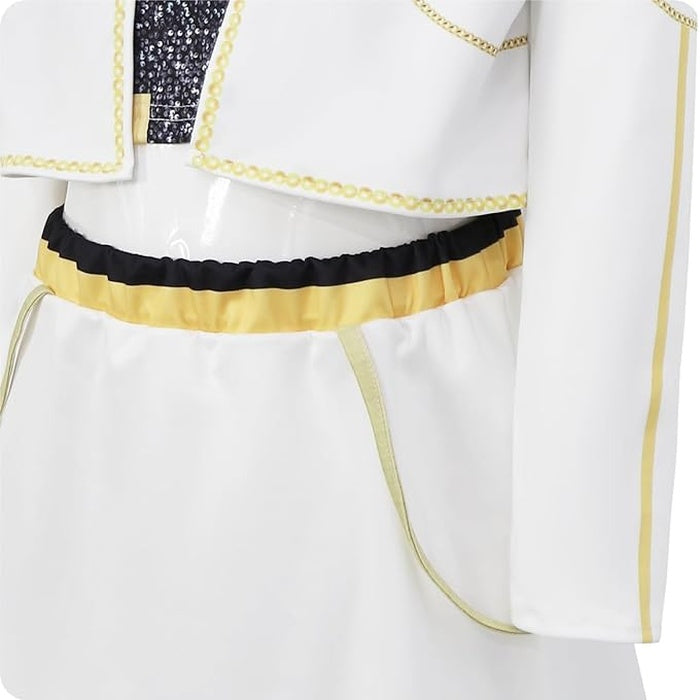 Costume K-Pop Demon Hunters Huntrix Blue White Zoey - Dettaglio