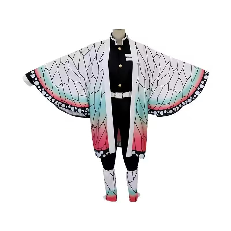 Costume Cosplay Sacadranca Demon Slayer Shinobu Alternative - Fronte