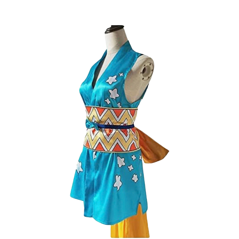 Costume Cosplay Sacadranca One Piece Nami Wano Alternative - Fronte