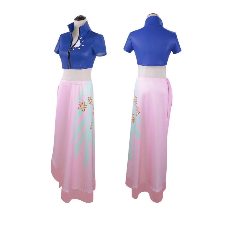 Costume Cosplay Sacadranca One Piece Nico Robin Alternative - Fronte/Retro