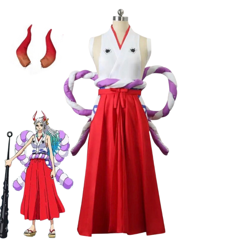Costume Cosplay Sacadranca One Piece Yamato Alternative - Copertina