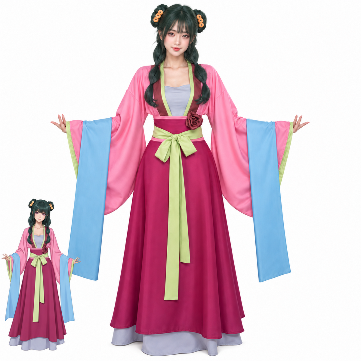 costume cosplay sacadranca the apothecary diaries maomao
