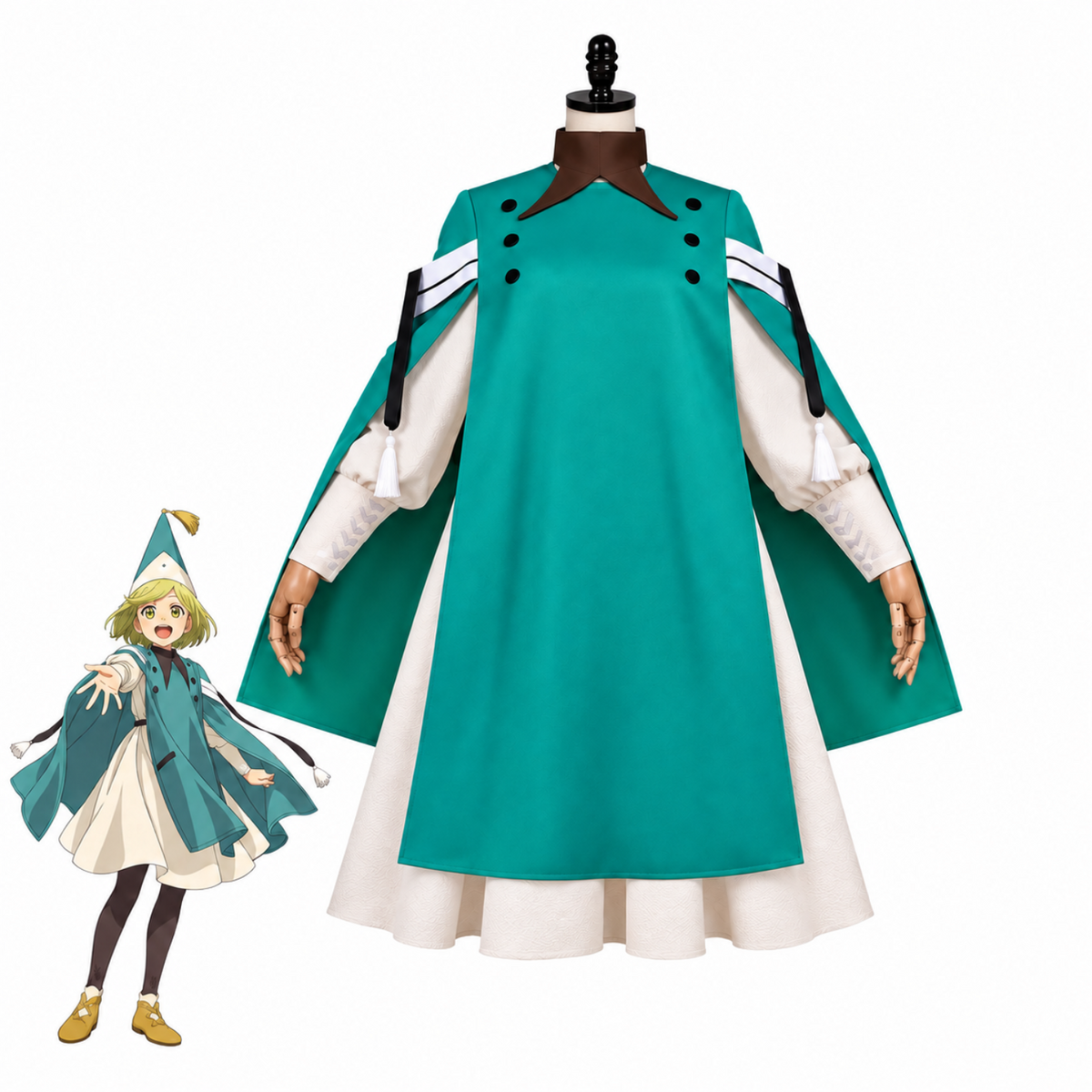 costume cosplay sacadranca witch hat atelier coco
