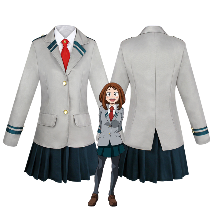 costumi cosplay sacadranca my hero academia uniforme scolastica femminile