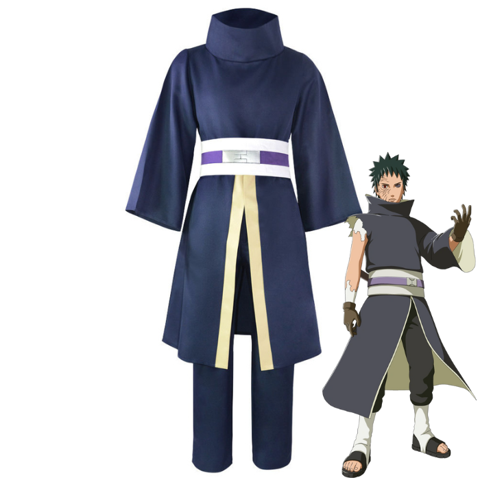 costumi cosplay sacadranca naruto obito uchiha