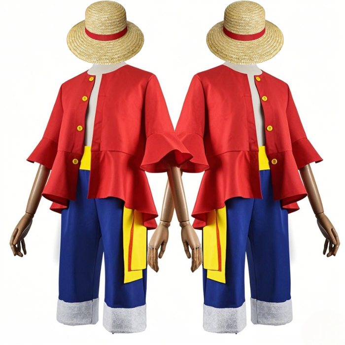 costumi cosplay sacadranca luffy one piece