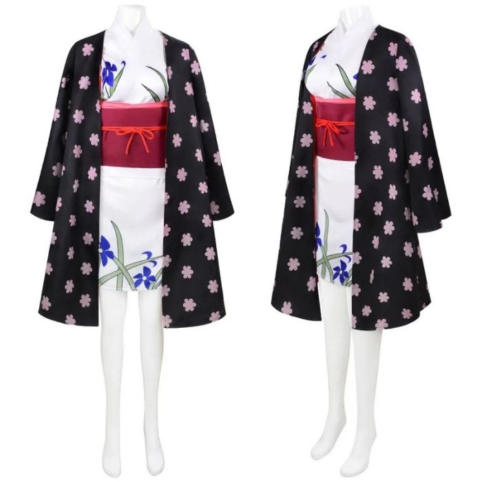costume cosplay sacadranca nico robin wano kuni