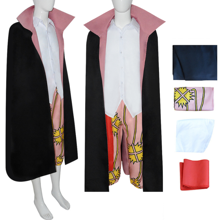 costumi cosplay sacadranca one piece shanks