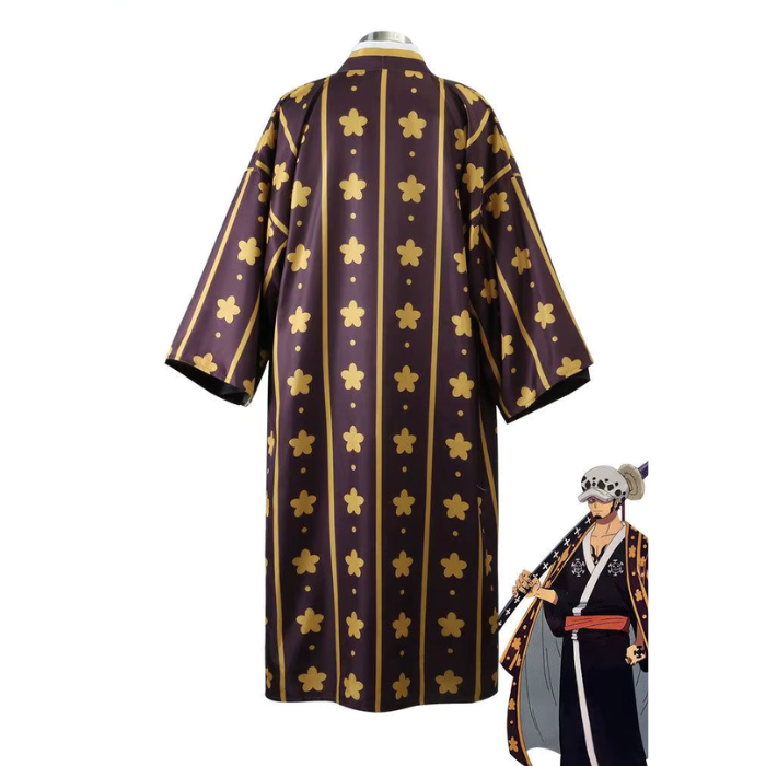 costumi cosplay sacadranca one piece trafalgar law