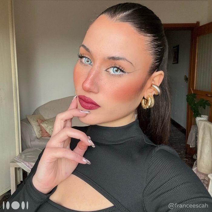 lenti colorate effetto naturale sacadranca bailey blue