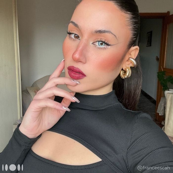 lenti colorate effetto naturale sacadranca bailey blue