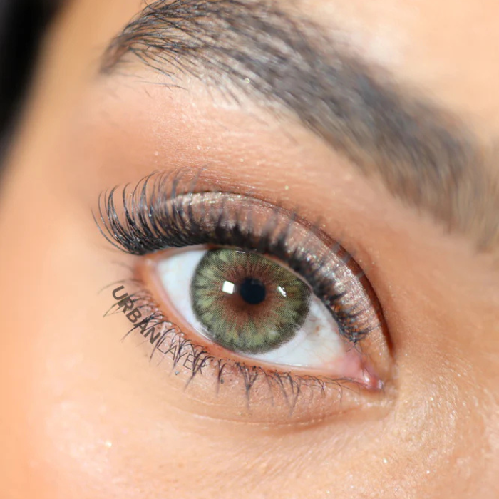 lenti colorate effetto naturale sacadranca urban layer cleopatra green