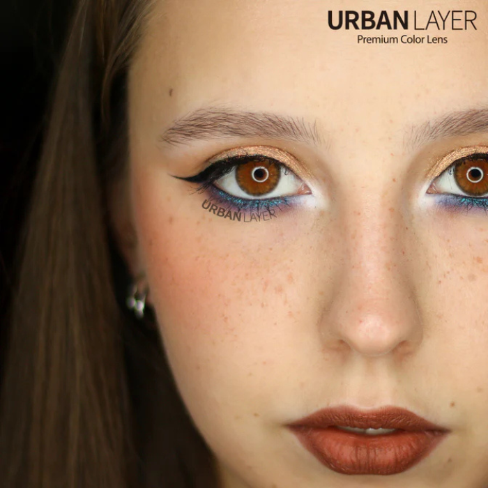 lenti colorate effetto naturale sacadranca urban layer cleopatra hazel