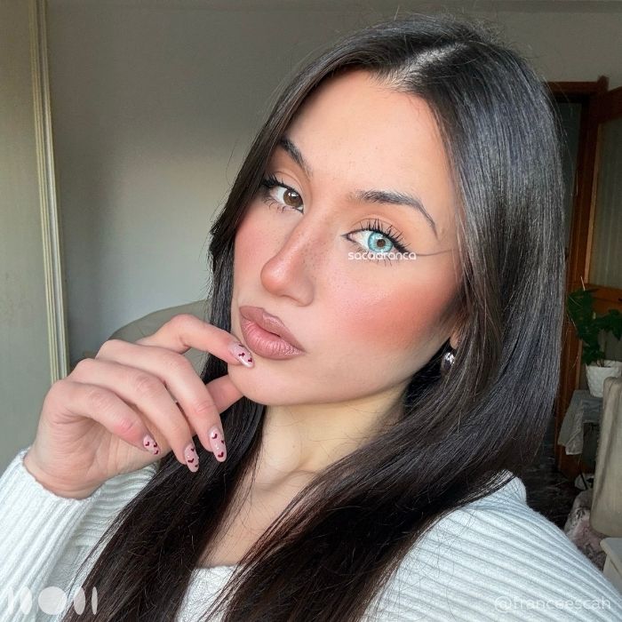 lenti colorate effetto naturale sacadranca ever blue