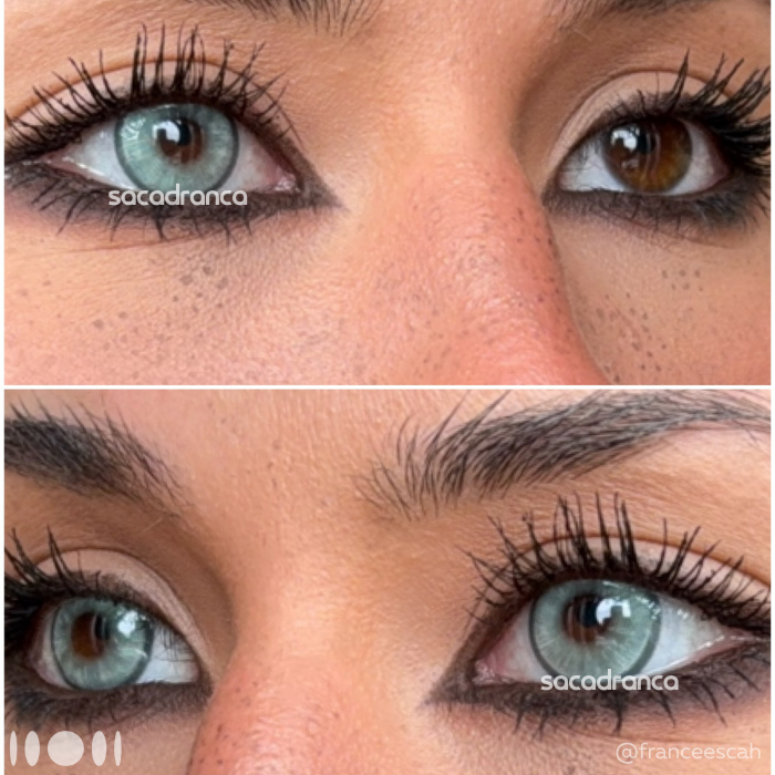 lenti colorate effetto naturale sacadranca ophelia green