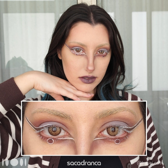 lenti colorate effetto naturale sacadranca rhapsody brown