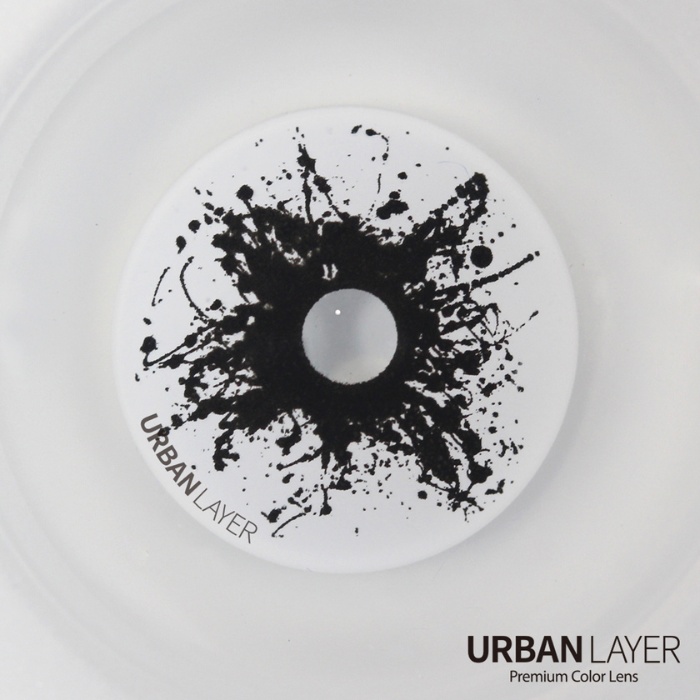 lenti cosplay crazy lens sacadranca urban layer black splash 17 mm