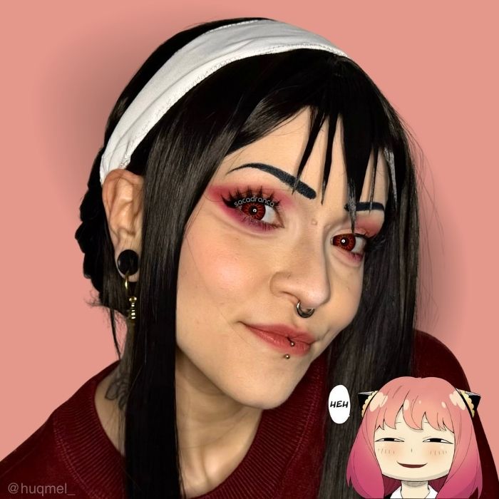 lenti cosplay crazy lens sacadranca candy red