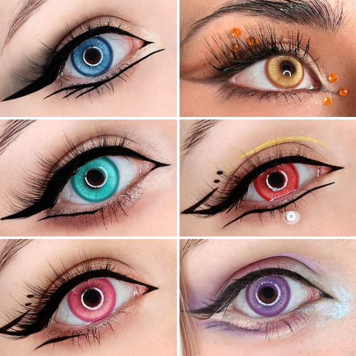 lenti cosplay crazy lens sacadranca jubilee 6 pack