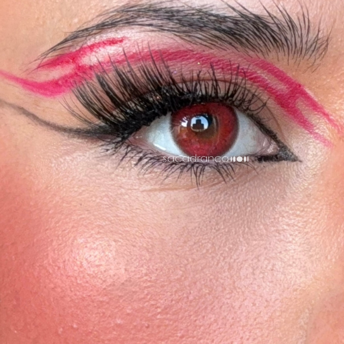 lenti cosplay crazy lens sacadranca oni red