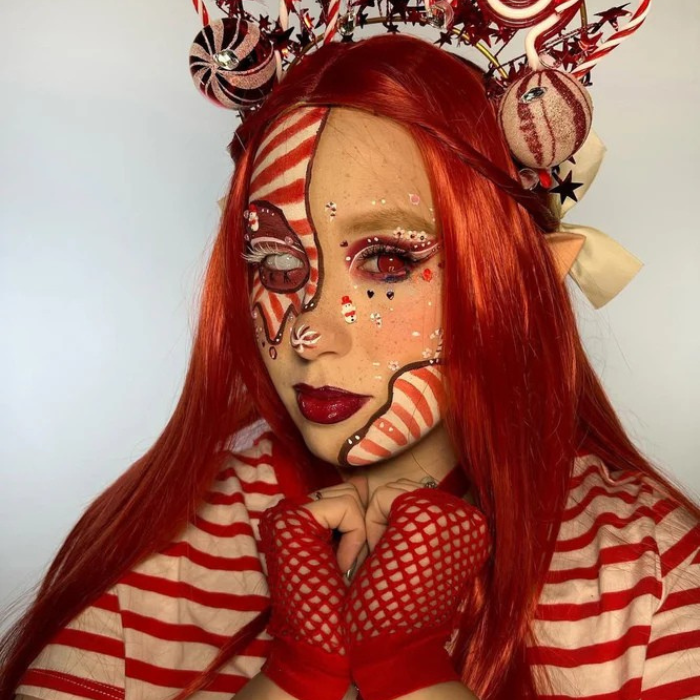 sacadranca lenti cosplay crazy lens red r mesh