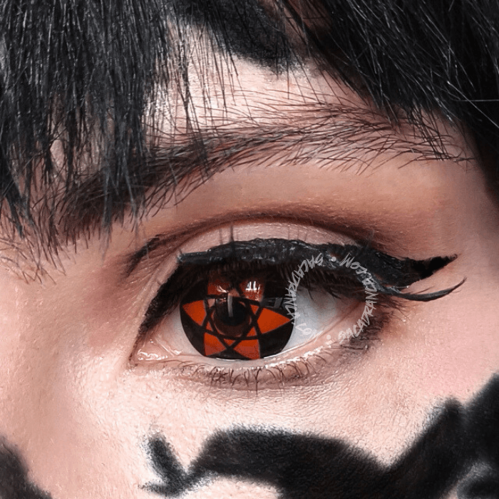 Cosplay Lenses Sasuke Sharingan 14.50 mm