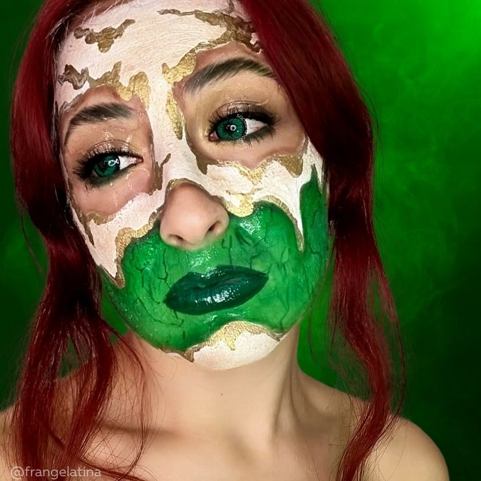 lenti cosplay crazy lens sacadranca urban layer tokyo n green 17 mm