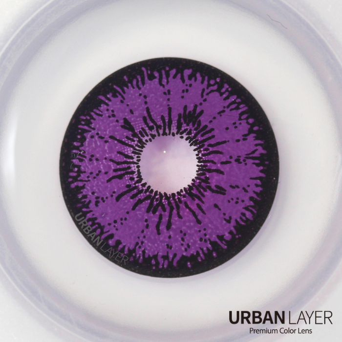 lenti cosplay crazy lens sacadranca urban layer tokyo n violet 17 mm