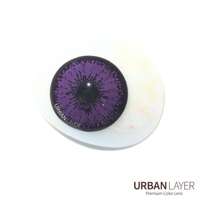 lenti cosplay crazy lens sacadranca urban layer tokyo n violet 17 mm