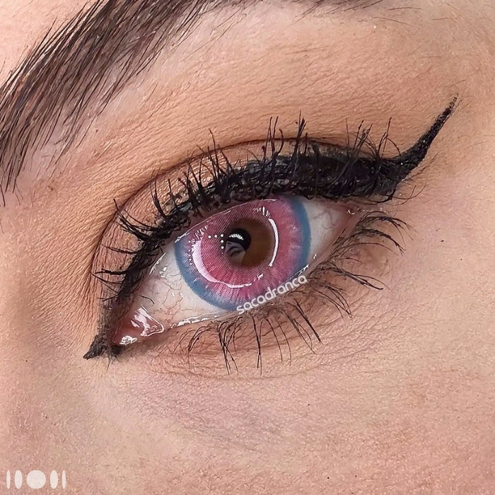 lenti cosplay crazy lens sacadranca wing pink