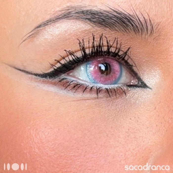 lenti cosplay crazy lens sacadranca wing pink
