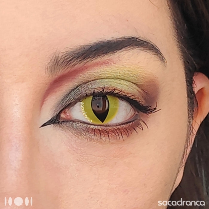 lenti cosplay crazy lens sacadranca yellow cat