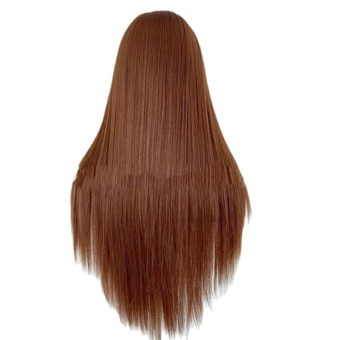 sacadranca parrucca lace front wig brown 65cm