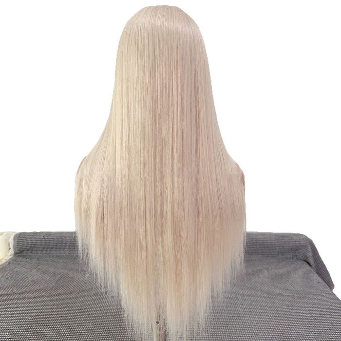 sacadranca parrucca lace front wig light blonde 65 cm