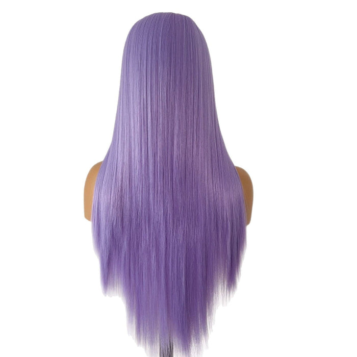 sacadranca parrucca lace front wig light purple 65 cm