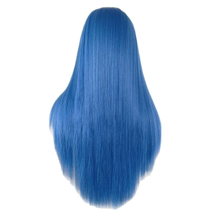 sacadranca parrucca lace front wig marine blue 65 cm