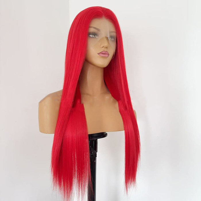 sacadranca parrucca lace front wig red 65 cm copertina