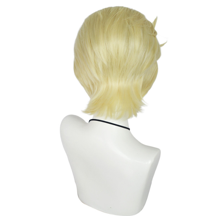 parrucca cosplay wig sacadranca hazbin hotel lucifer morning star