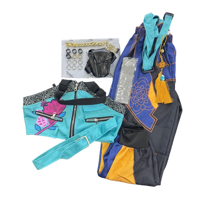 Costume K-Pop Demon Hunters Adulto - Huntrix Zoey - Contenuto