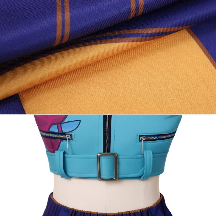 Costume K-Pop Demon Hunters Adulto - Huntrix Zoey - Dettagli