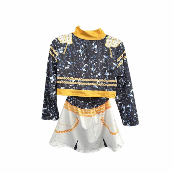 Costume K-Pop Demon Hunters Huntrix Golden Zoey Alternative - Retro