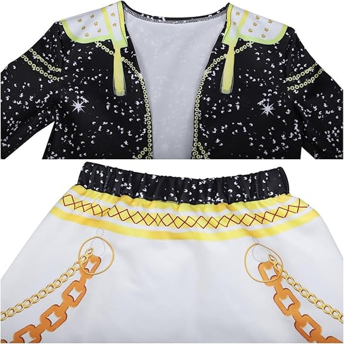 Costume K-Pop Demon Hunters Huntrix Golden Zoey - Dettagli