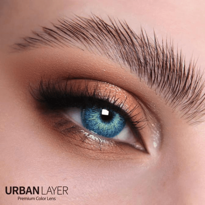 Lenti 2025 colorate azzurre