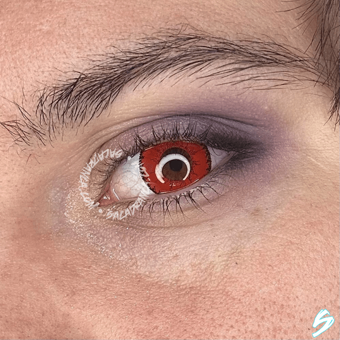lenti cosplay crazy lens sacadranca demon red - copertina