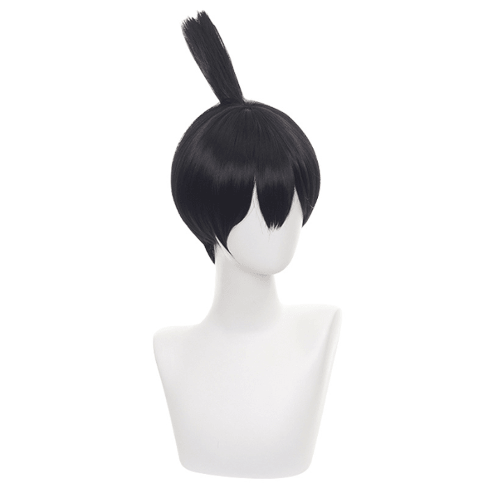 parrucche cosplay sacadranca chainsaw man aki - fronte