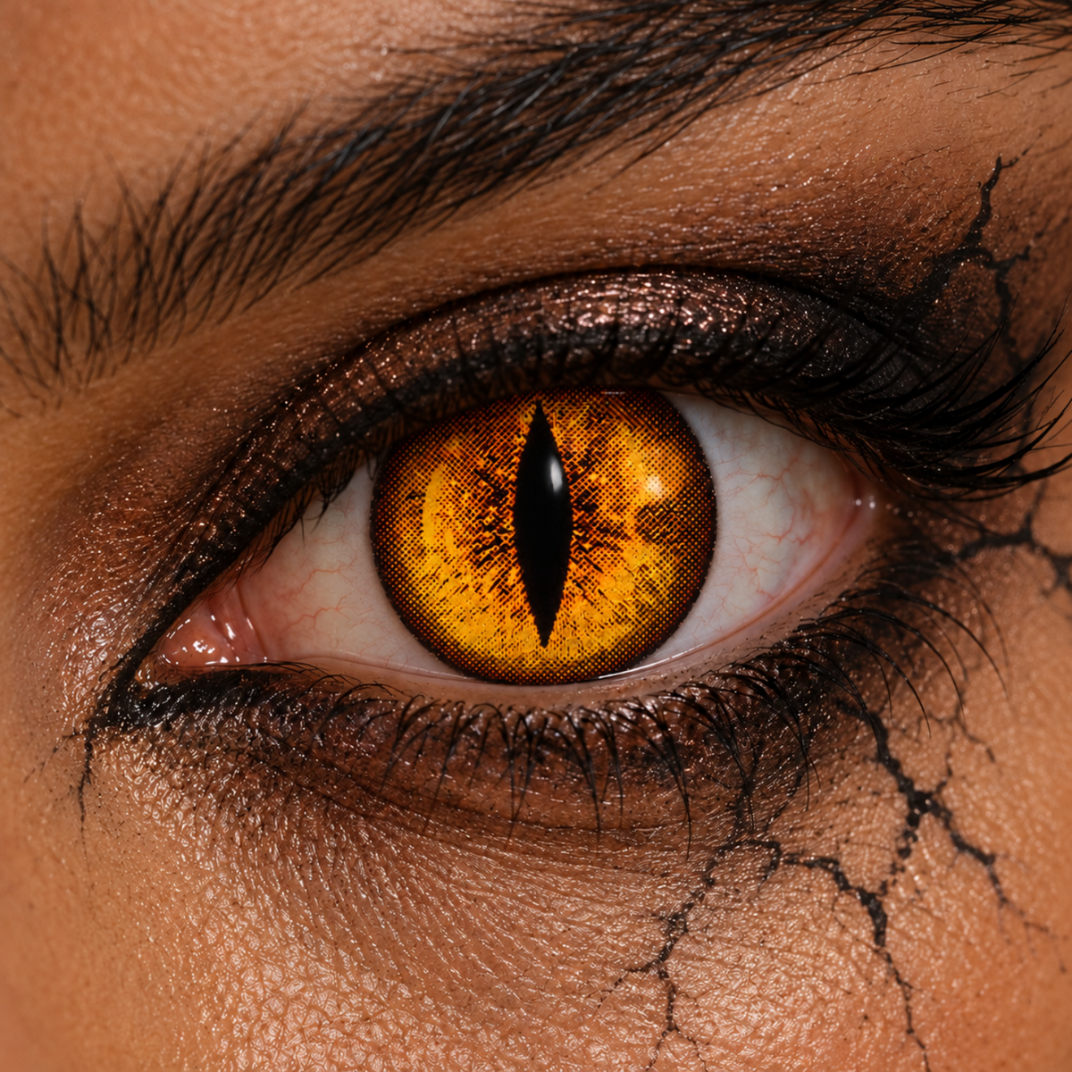 lenti cosplay crazy lens sacadranca urban layer golden dragon eye