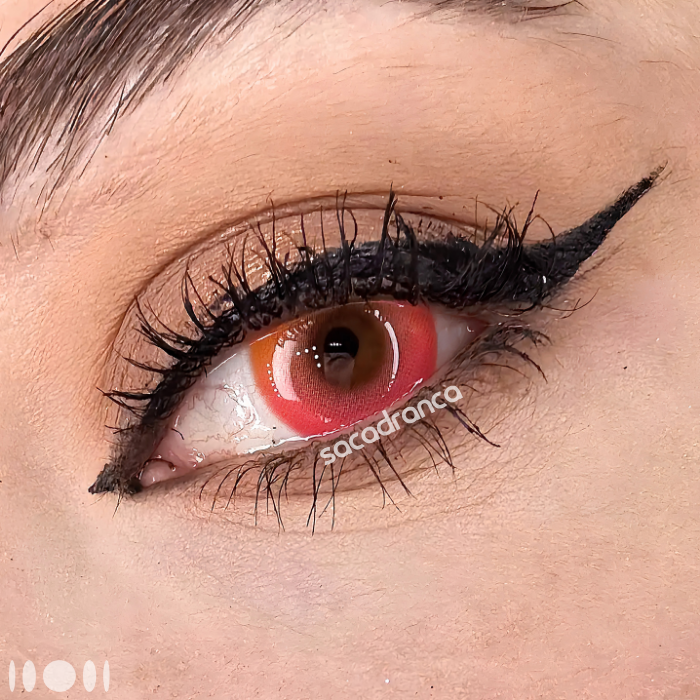 lenti cosplay crazy lens sacadranca strawberry orange