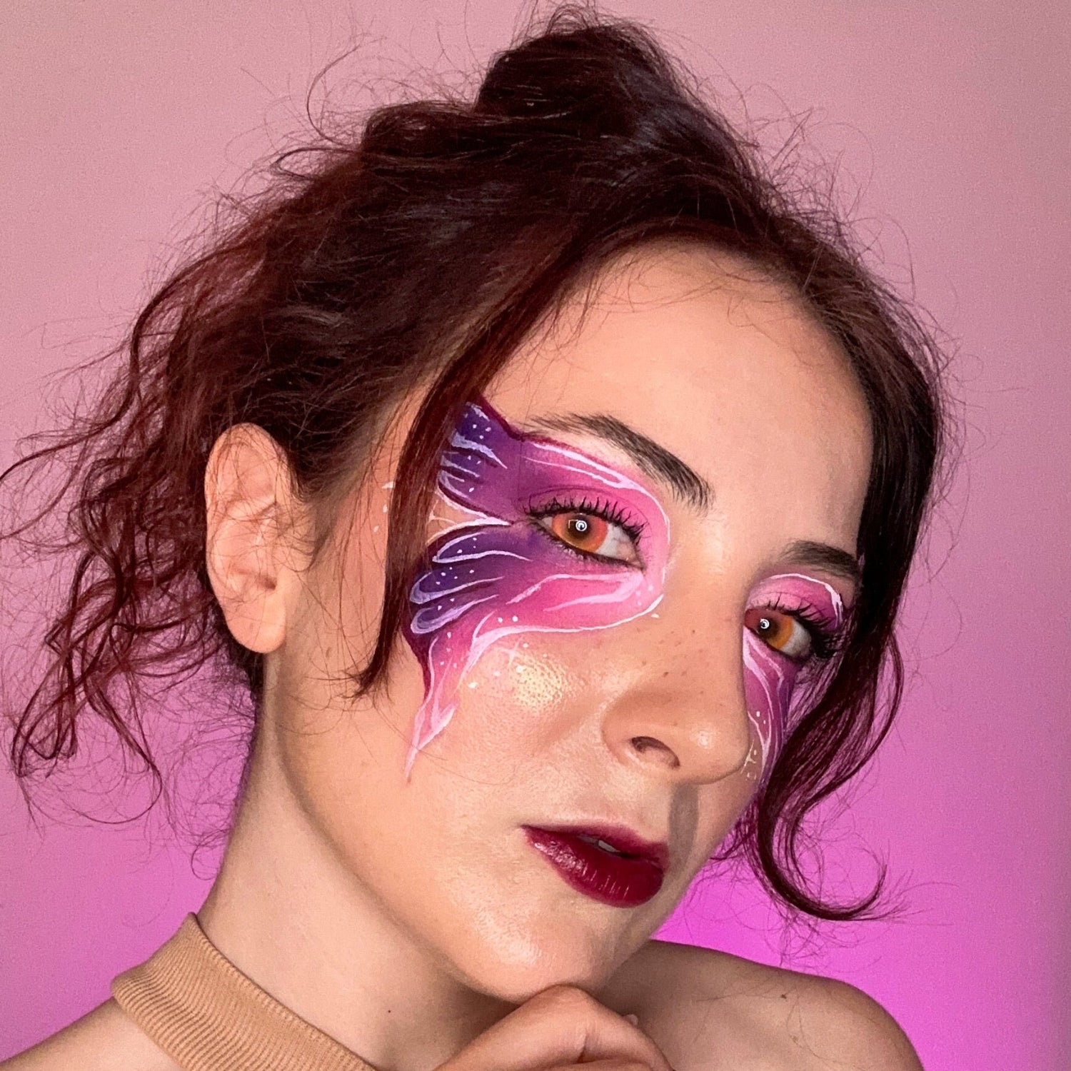 lenti cosplay crazy lens sacadranca strawberry orange