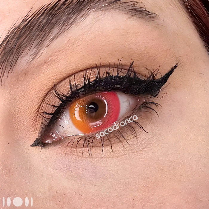 lenti cosplay crazy lens sacadranca strawberry orange