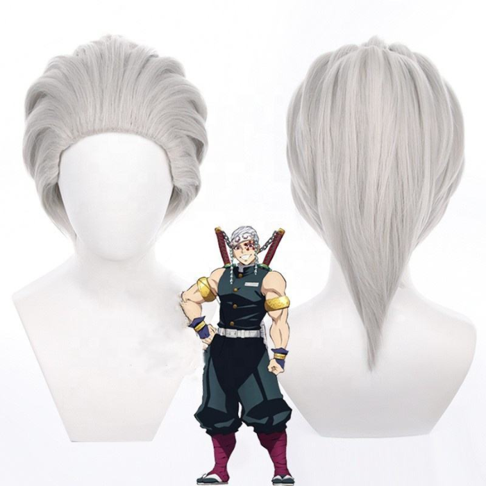 parrucca cosplay wig demon slayer tengen